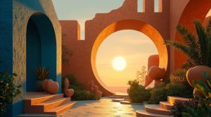 Shaping a Scene: How Structure Guides the Eye